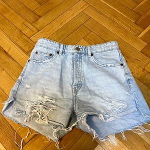 Zara denim shorts
